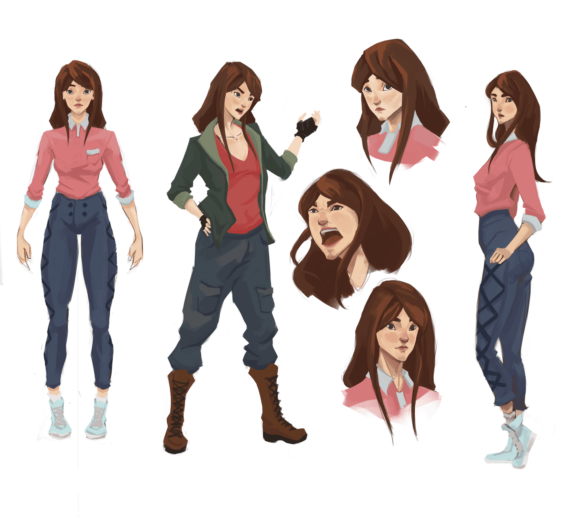 Chara Design Roxane - Reliquia The Immortality Stone
